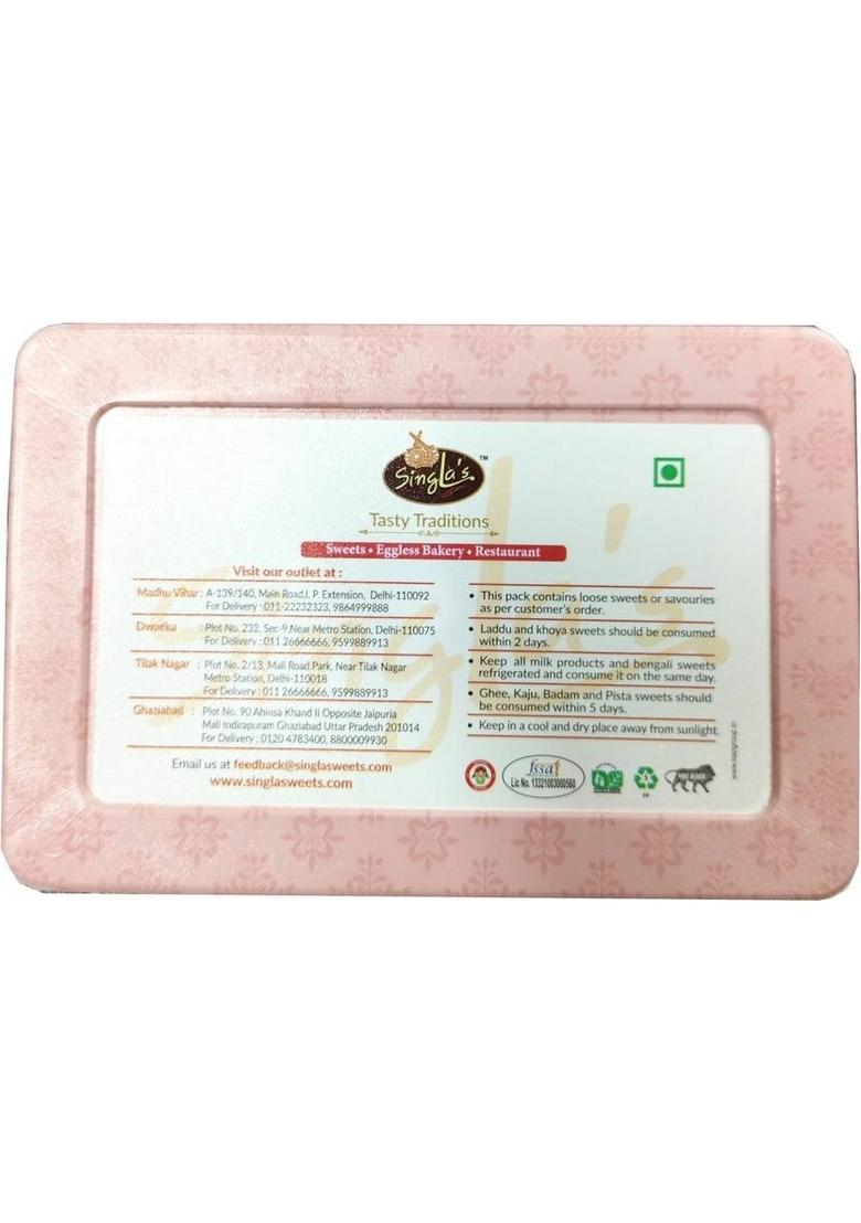 Singla Sweets Milk Cake 250G Box 250 G