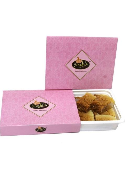 Singla'S Milk Cake 500G Delicious Mithai Burfi Vacuum Pack 500 G