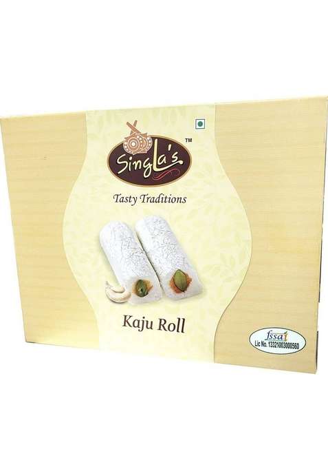 Singla'S Kaju Roll 400Gms Box&nbsp;&nbsp; 400 G