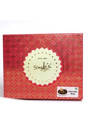 Singla Sweets Sohan Halwa 500G Crunchy Box&nbsp;&nbsp; 500 G