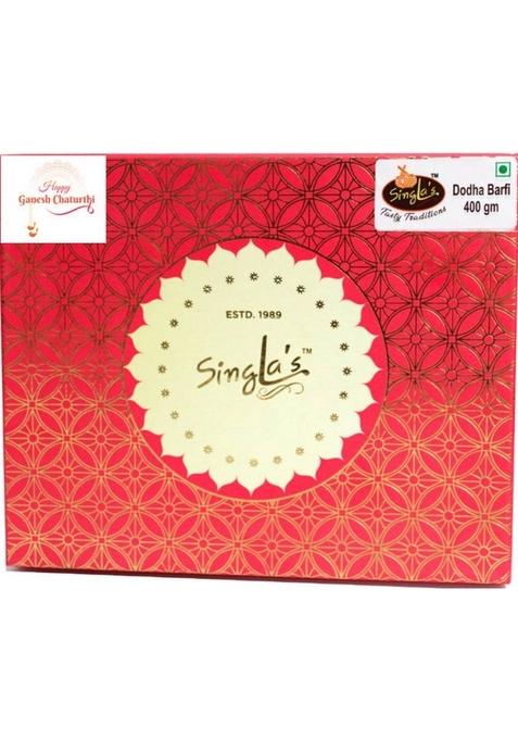Singla Sweets Dodha 400G Barfi | Box&nbsp;&nbsp; 400 G
