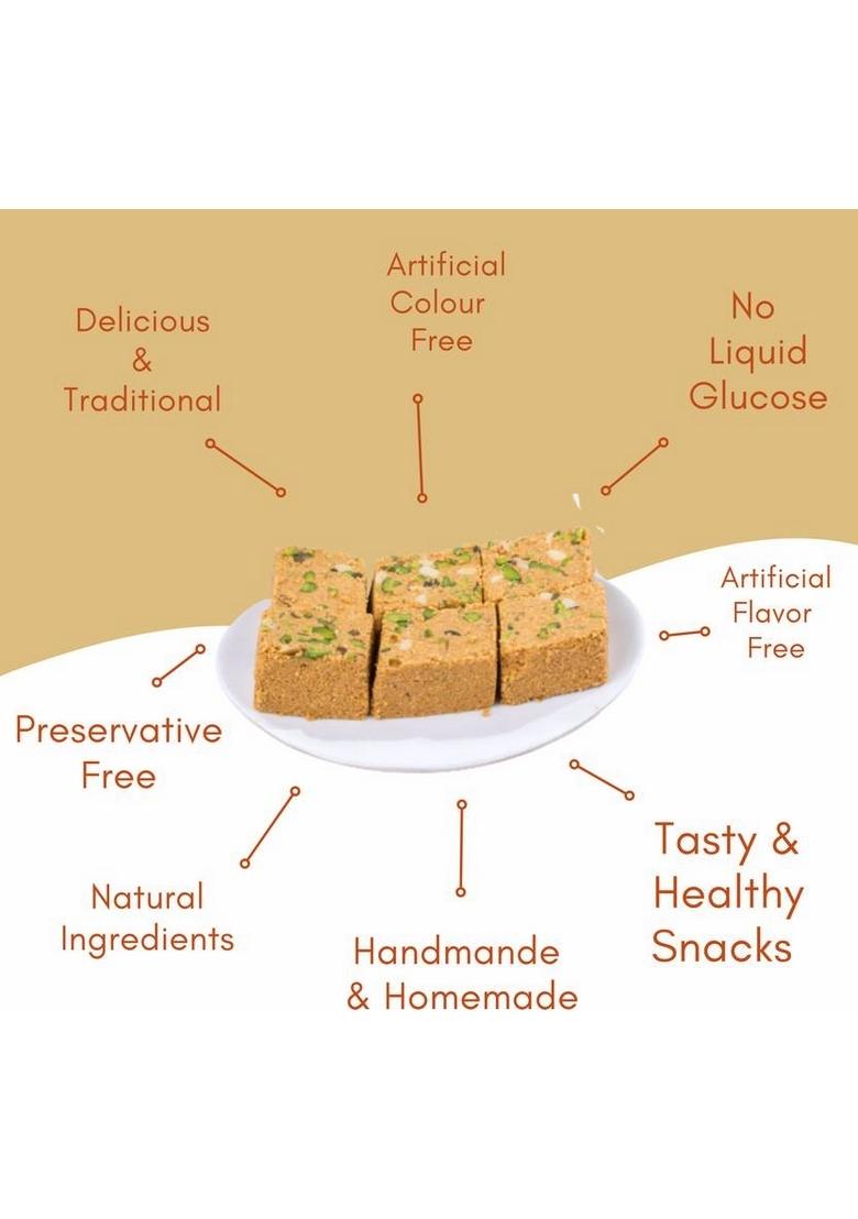 Sahu Gajak Bhandar Til Barfi Traditional Indian Sweets Gajjak 300G | Sesame Mithai| Gazzak Box 300 G