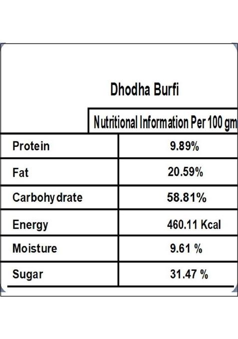 Singla Sweets Milk Cake 500G Delicious Barfi Box 500 G