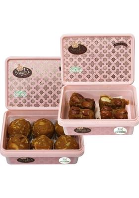 Singla Sweets Besan Dry Fruit Laddu 200G And Dal Pinni Combo Box&nbsp;&nbsp; 2 X 200 G
