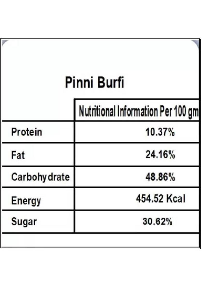 Singla Sweets Besan Dry Fruit Laddu 200G And Dal Pinni Combo Box 2 X 200 G