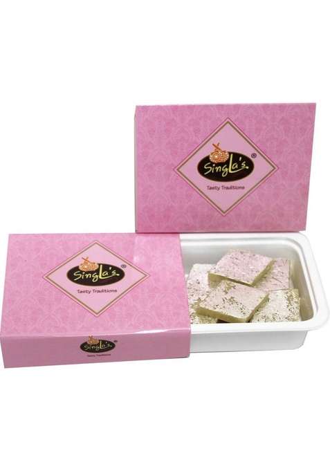 Singla Sweets Kaju Barfee 200G Indian Mithai Burfi Vacuum Pack&nbsp;&nbsp; 200 G