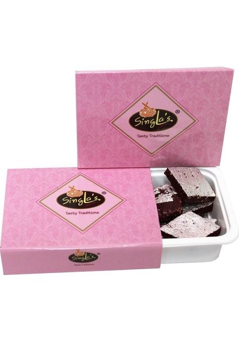 Singla Sweets Anjeer Burfi 200G Indian Mithai Barfi Sweet Box 200 G