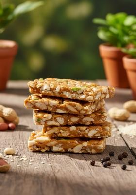 Sahu Gajak Bhandar Peanut Chikki 350 Gm Kadalai Mittai | Groundnut Gud Gazak Box&nbsp;&nbsp; G