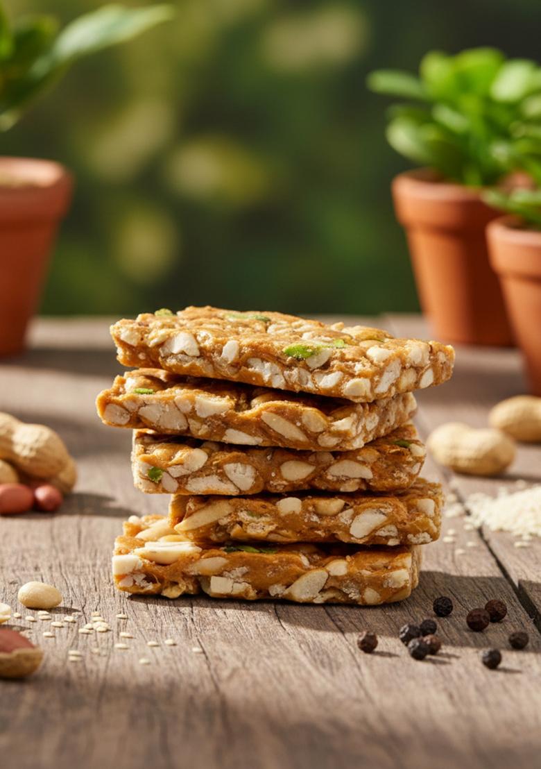 Sahu Gajak Bhandar Peanut Chikki 350 Gm Kadalai Mittai | Groundnut Gud Gazak Box G