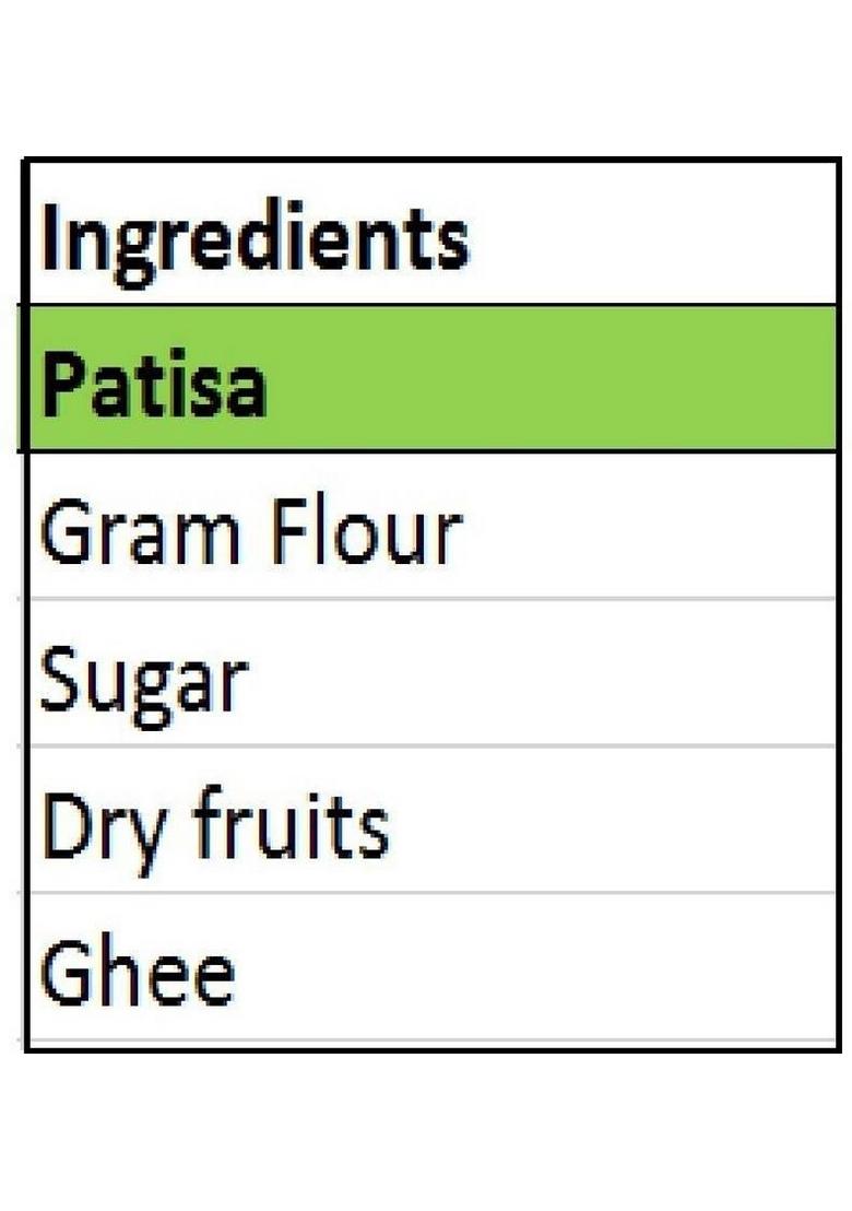 Singla'S Patisa Barfi 800G Delicious Box 800 G