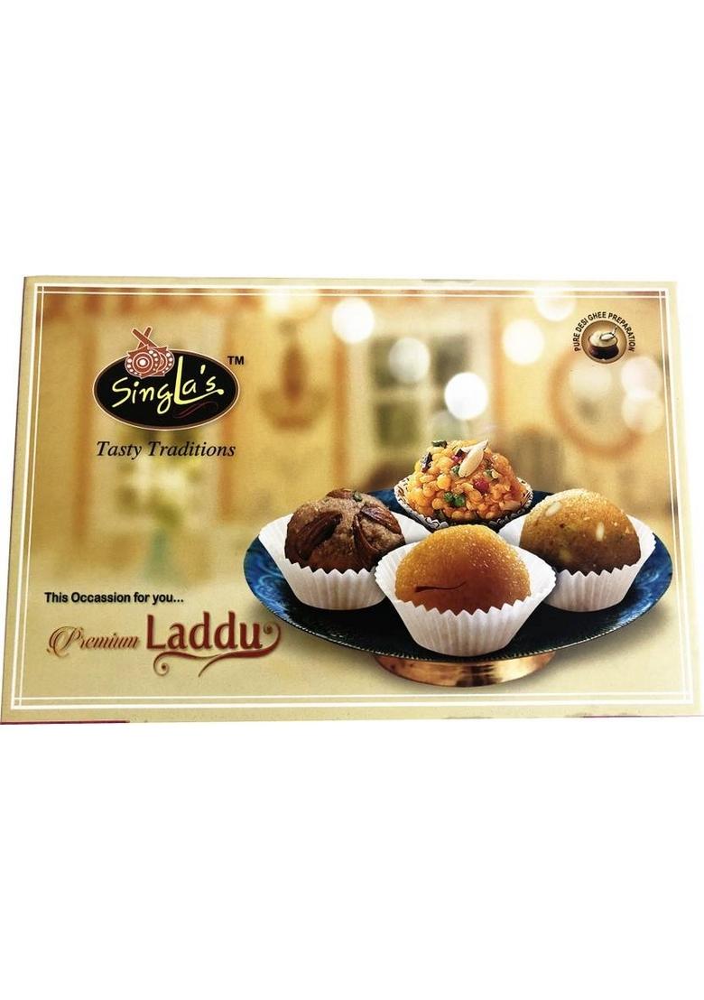 Singla Sweets Premium Atta Laddu 1Kg Box 1 Kg