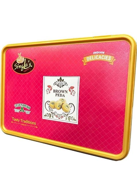Singla Sweets Special Quality Brown Peda Very Delicious Sweet Box 1 Kg