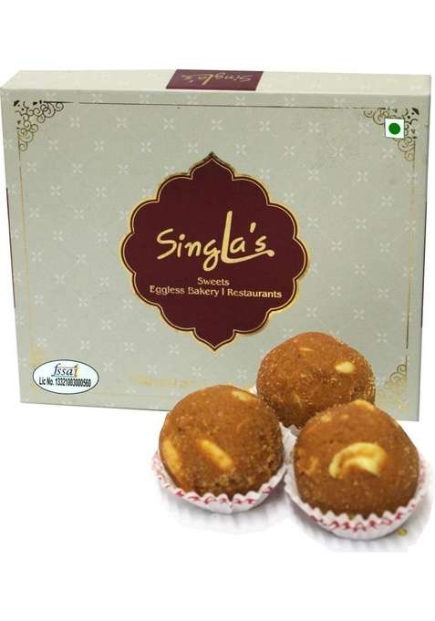 Singla'S Df Besan Laddu 500G Indian Box&nbsp;&nbsp; 500 G
