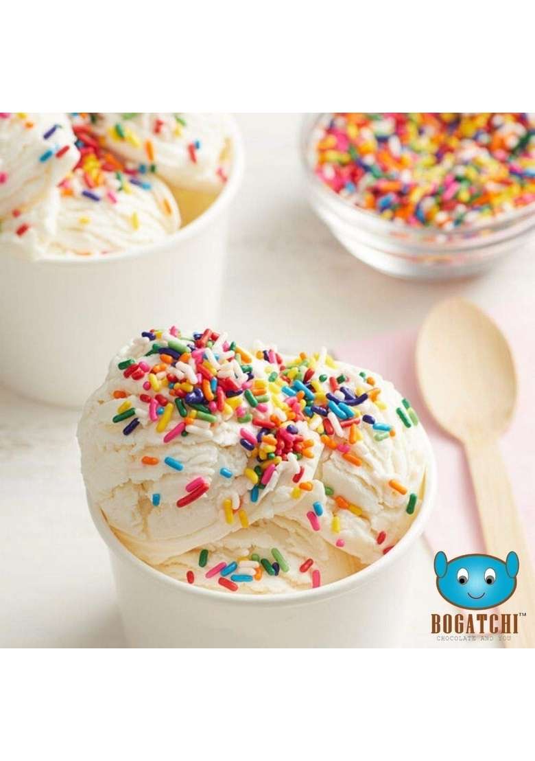 Bogatchi Vanilla Flavour Essence For Baking Cakes Cookies Chocolates Ice Creams Desserts | Professional Quality Original Taste Sugar Free 30Ml - Indya