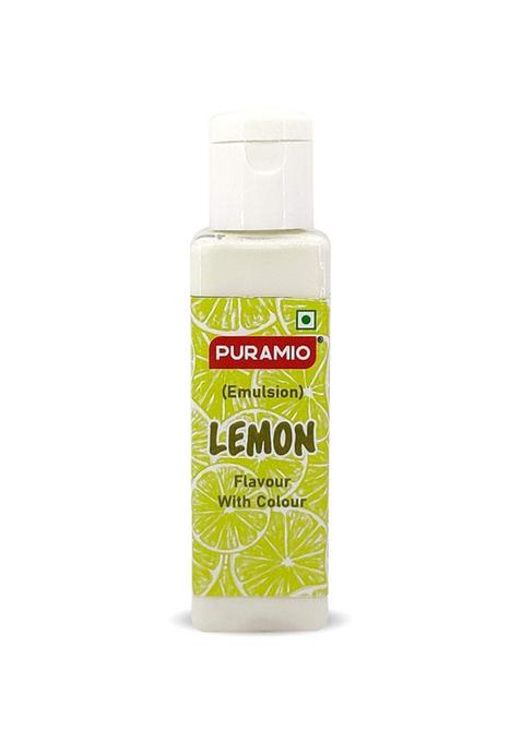 Puramio Lemon Flavour With Colour Emulsion 50Ml