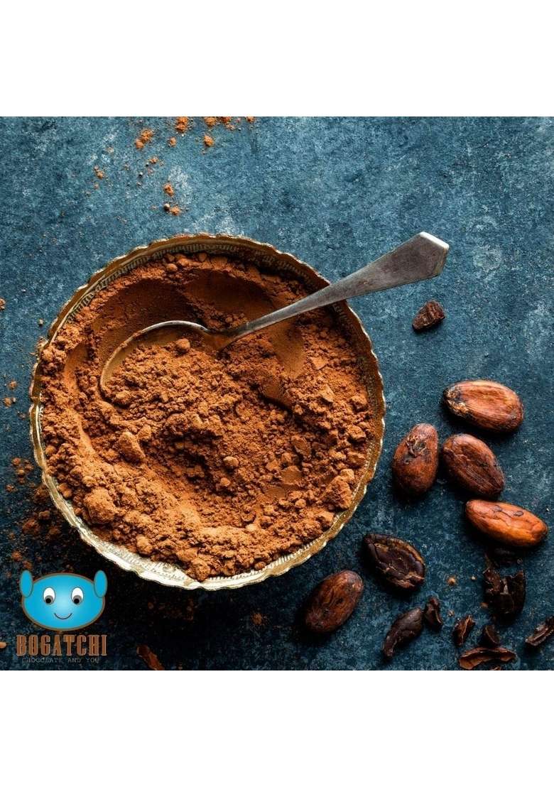 Bogatchi Cocoa Powder For Cake Making Natural And Single Origin Vegan | No Sugar| Gluten Free| Keto Chocolate Dark Unsweetened 200G Free Measuring Spoon - Indya