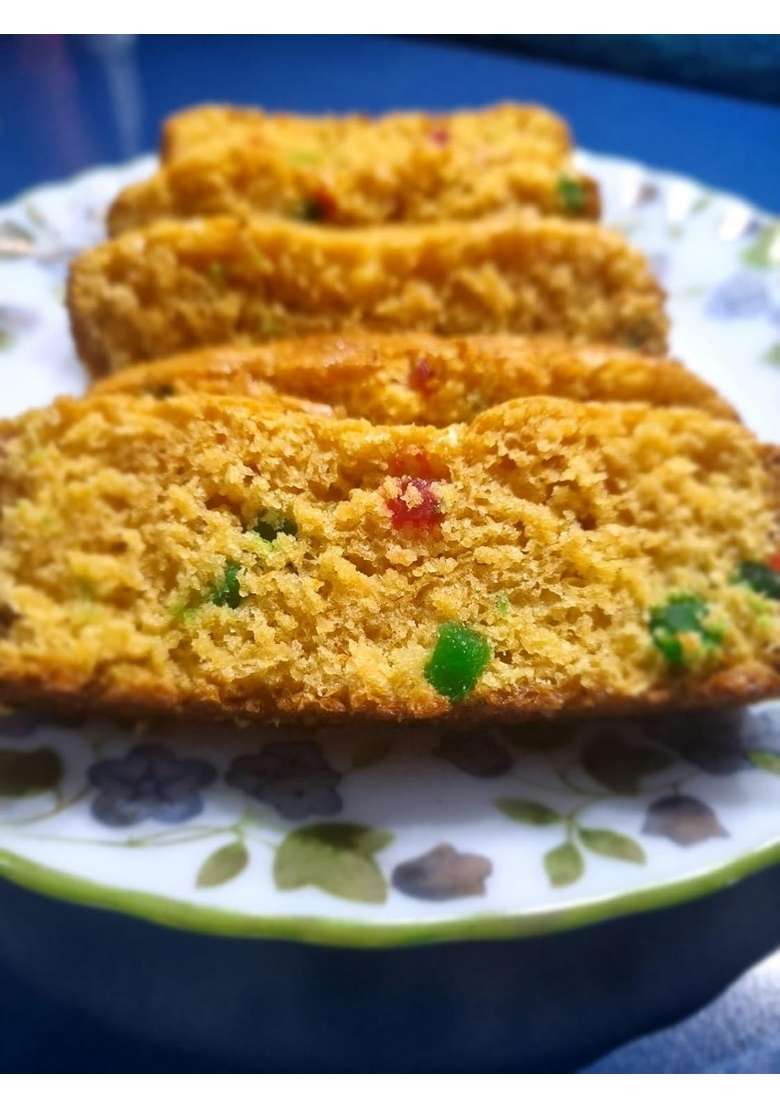 Maa Ka Pyaar Vanilla Tutti Frooti Cake Premix With 50 Whole Wheat Flour Without Preservatives Pack Of 900G 900 G - Indya