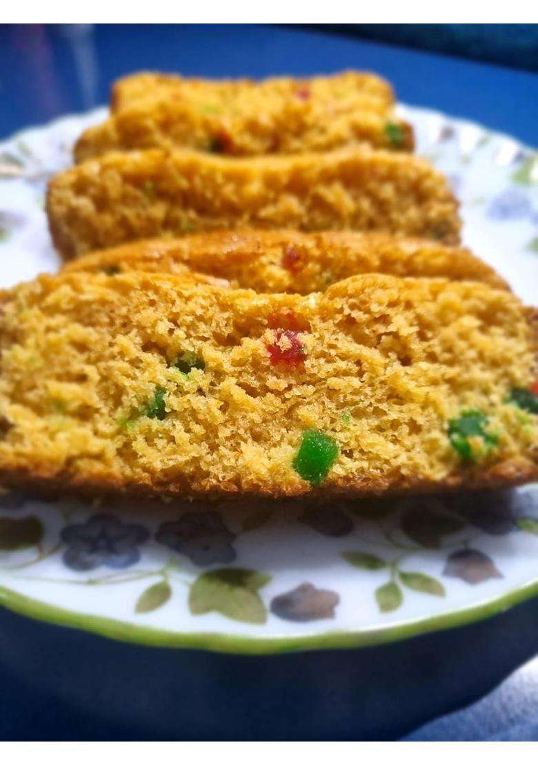 Maa Ka Pyaar Vanilla Tutti Frooti Cake Premix With 50 Whole Wheat Flour Without Preservatives Pack Of 900G 900 G - Indya