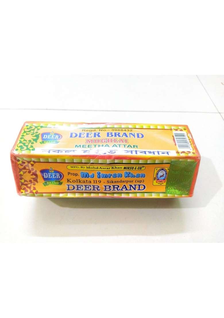 Deer Brand Mughlai Meetha Attar 13Grams Pack Of 12 For Biryani Mitha Essence Biriyani Used In Sweet Rices Dishes - Indya