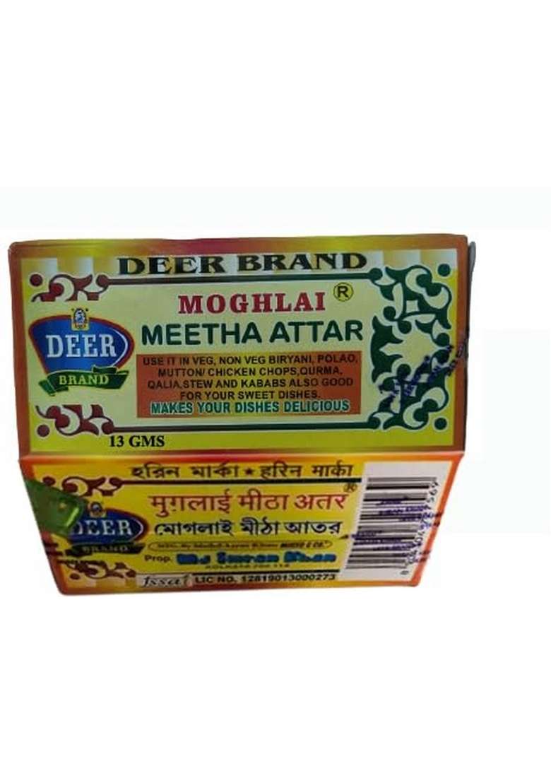 Deer Brand Mughlai Meetha Attar 13Grams Biryani Mitha Essence Biriyani Used In Sweet Rices Dishes - Indya