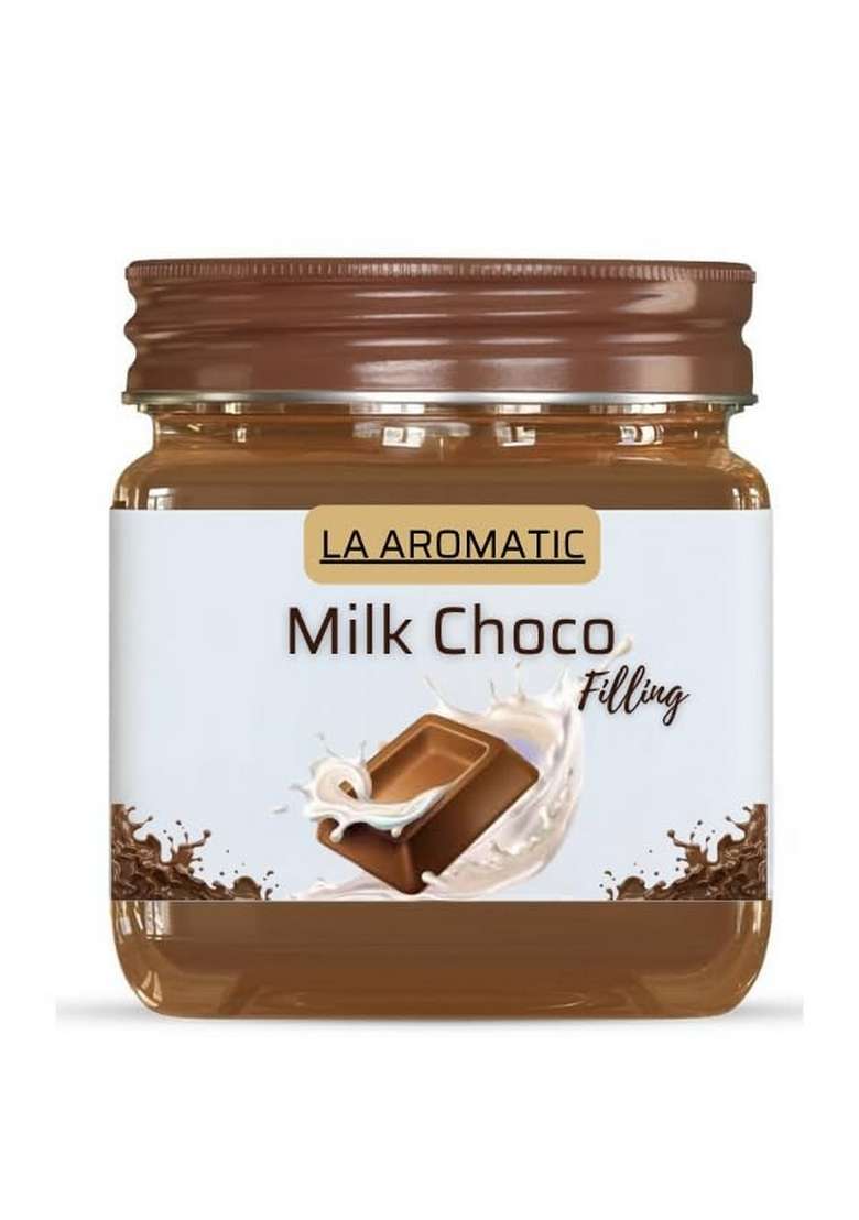 La Aromatic 5 Flavours Chocolate Filling Combo Pack 200Gm Each Dark White Milk Hazelnut And Coconut - Indya