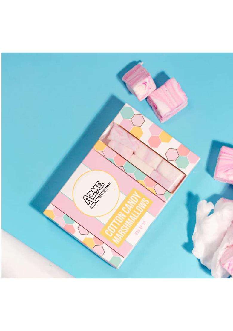 Acme Products Cotton Candy Marshmallows Set Of 12 24 - Indya