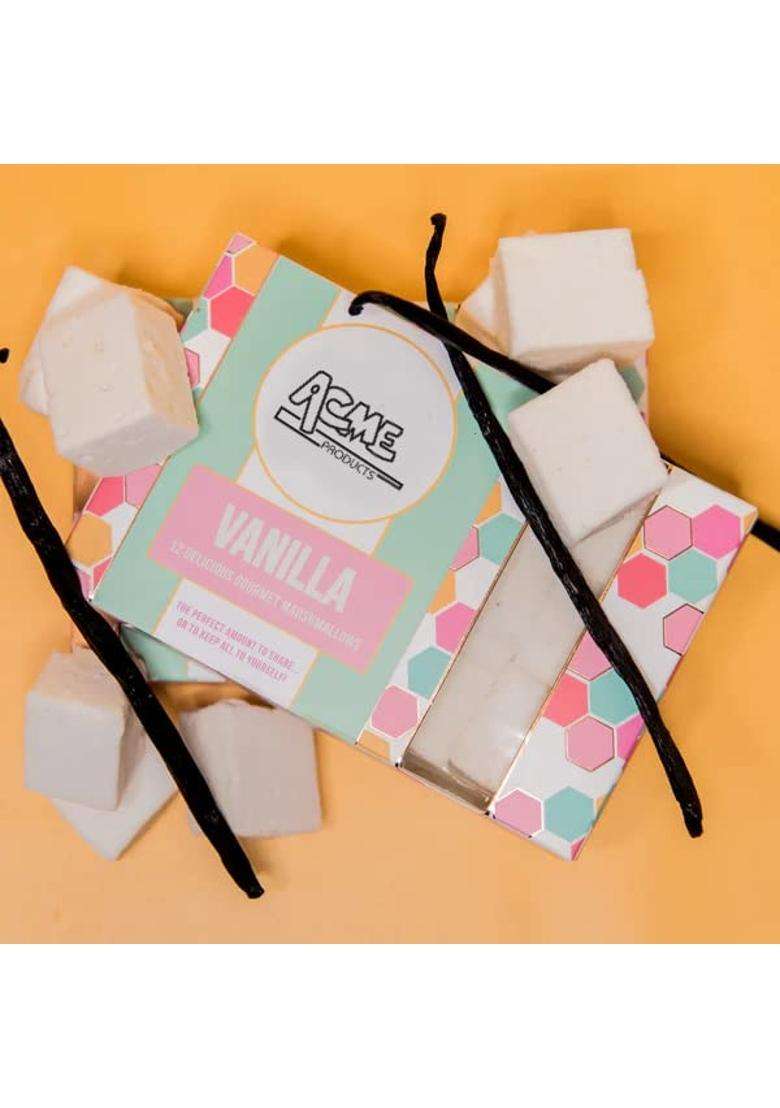 Acme Products Marshmallows Vanilla Flavour Attractive Gift Pack 200G 35 Pieces - Indya