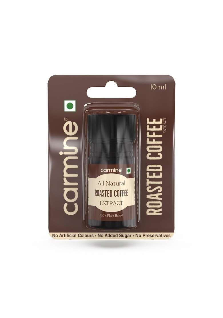 Carmine County Combo Of 4 Natural Extracts | Indian Vanilla Roasted Coffee Green Cardamom And French - Indya
