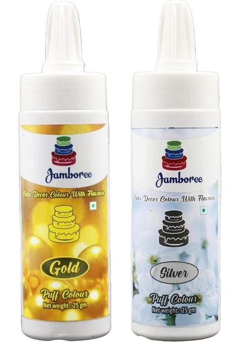 Jamboree Edible Puff Color|Phus Phus Spray Color For Cakes Decoration |Color Dust