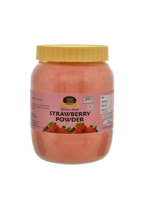 Food Essential Freeze Dried Strawberry Powder 100 Gm
