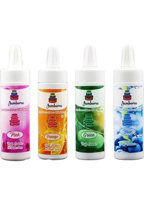 Jamboree Edible Puff Color|Phus Phus Spray Color For Cakes Decoration |Color Dust