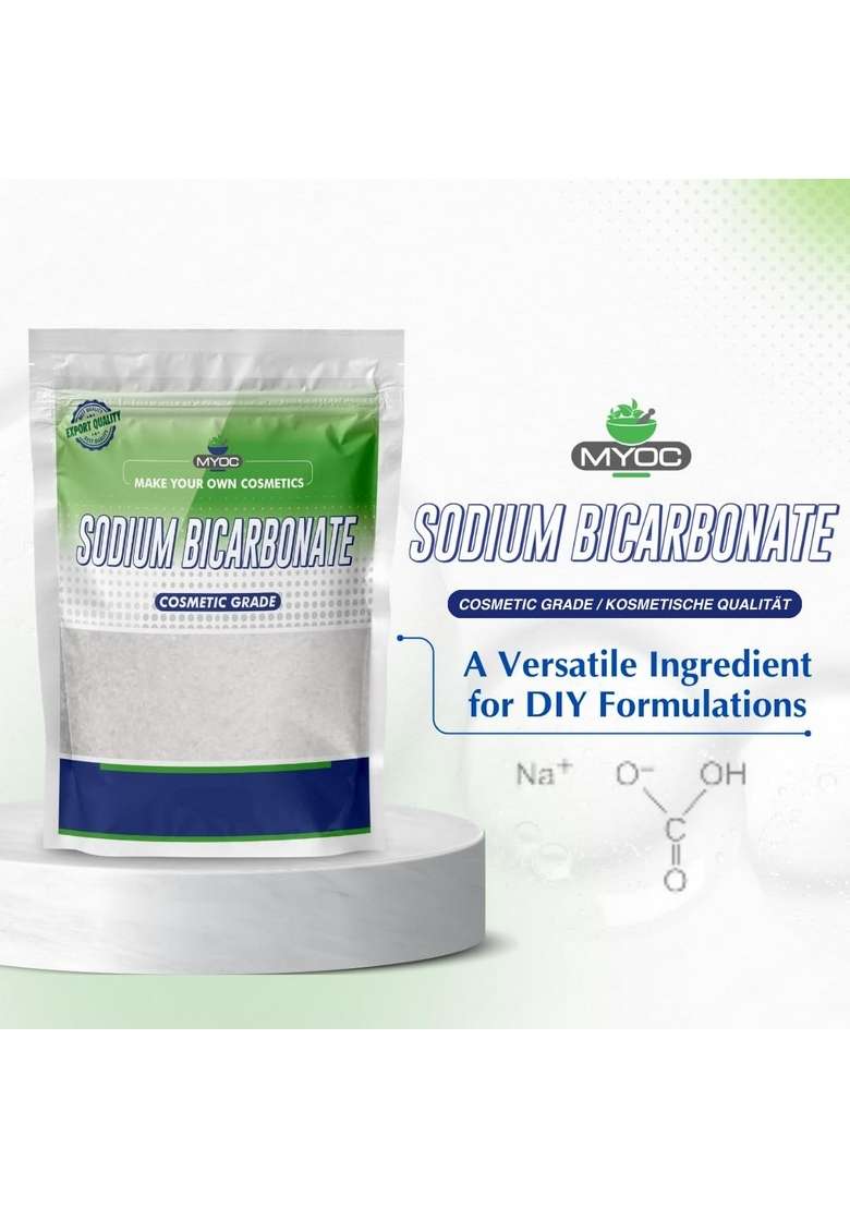 Myoc Cosmetic Grade Sodium Bicarbonate – Pure Eco Friendly Powder For Skincare Cleaning And Diy Applications 16 Oz 453G - Indya