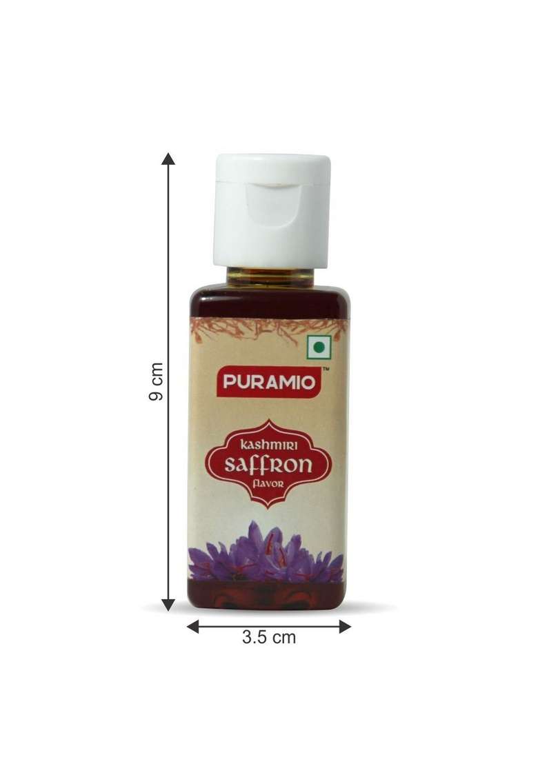Puramio Kashmiri Saffron Concentrated Flavour Kesar 50Ml - Indya