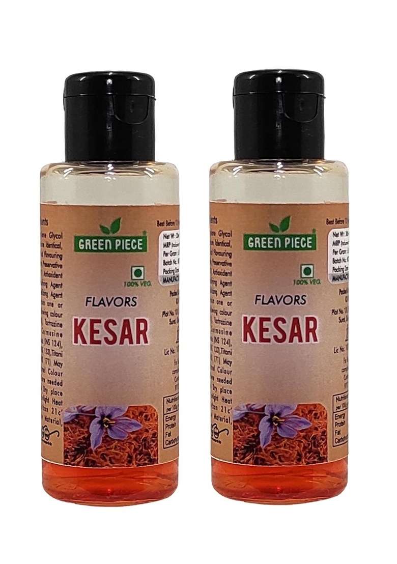 K3 Masala Green Piece Kesar Flavor Food Essence 30Gm X2 Pack Of 2 - Indya