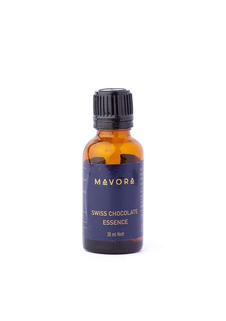 Mavora Swiss Chocolate Essence 30Ml Flavor I No Sugar Added Non Gmo Glass Bottle - Indya