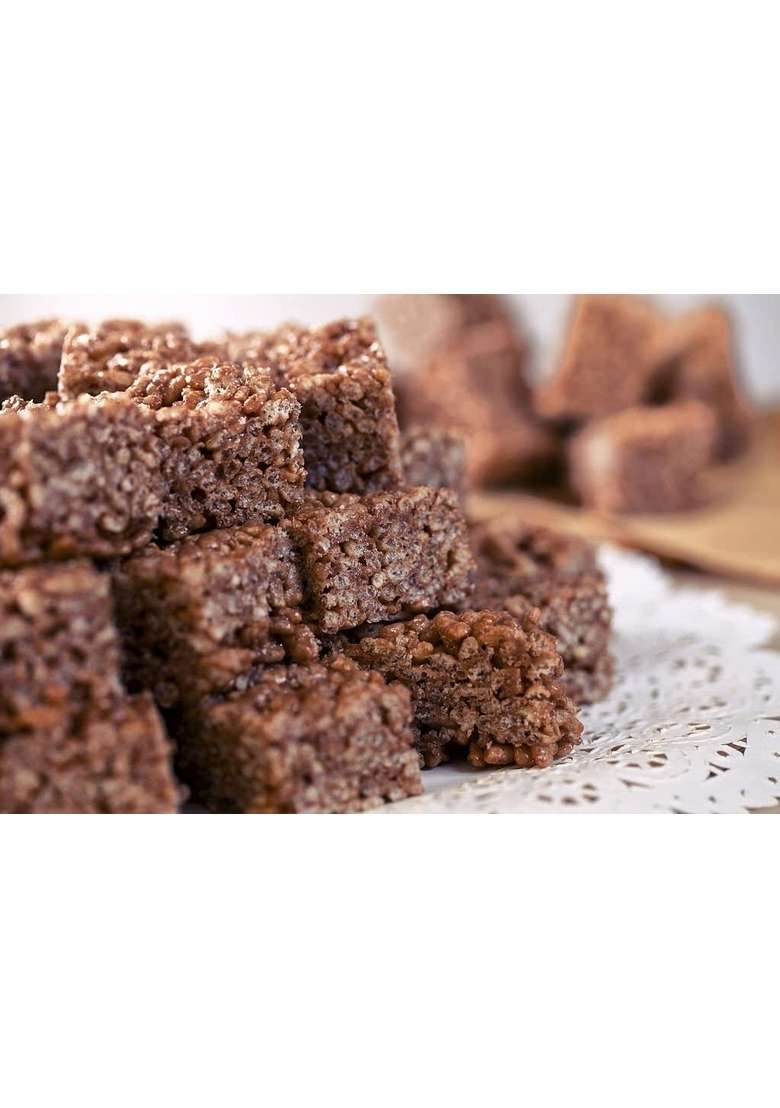 Pramix Brown Rice Crispies Choco Crispy Round Crisp Bubbles 100G - Indya