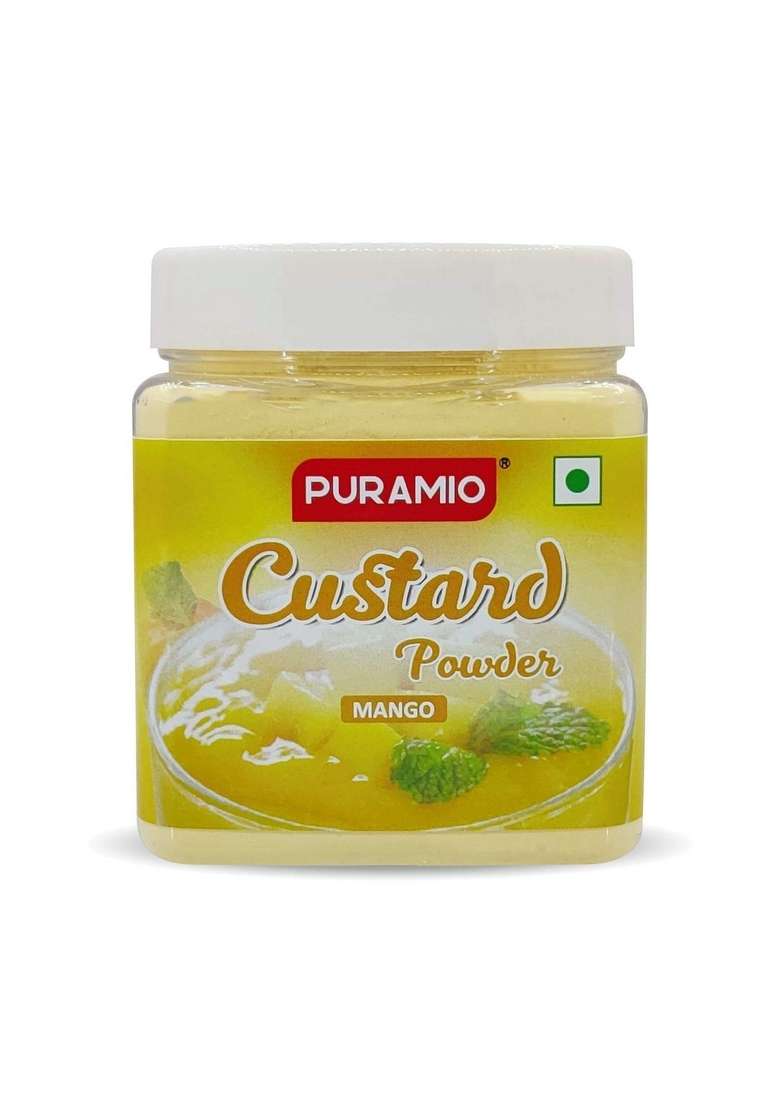 Puramio Custard Powder Mango 250G - Indya