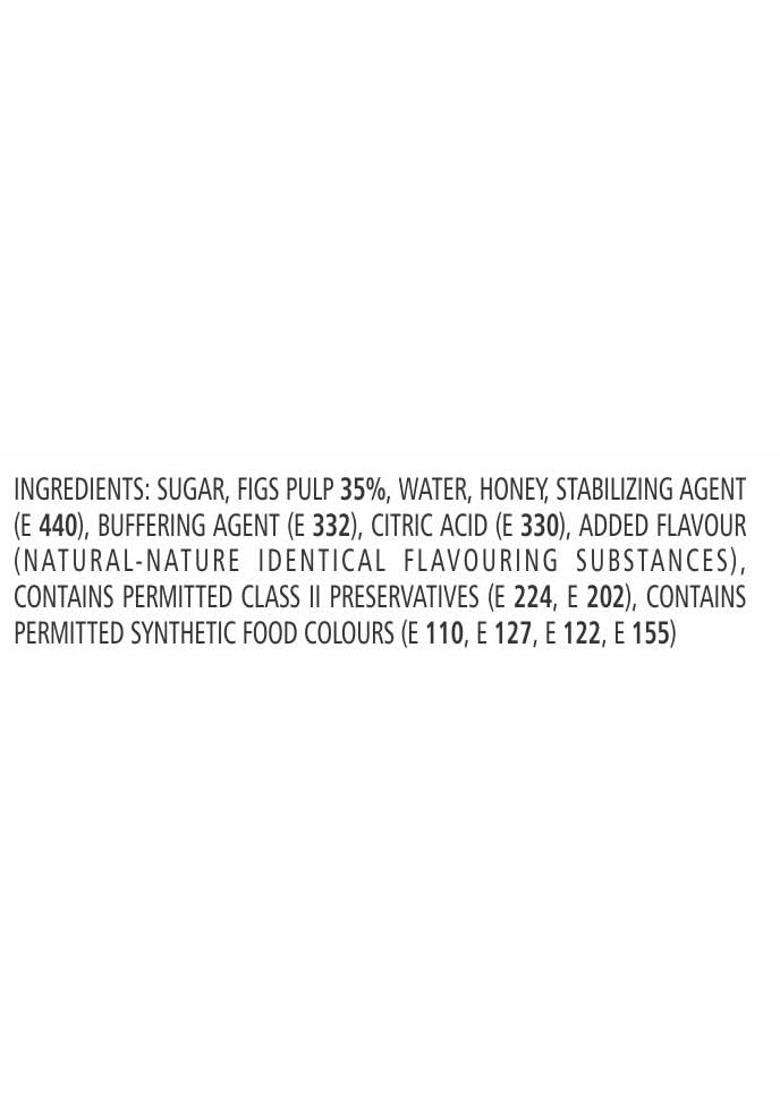 By Manama Fig And Honey Fruit Crush Dessert Topping For Ice Creams Shakes 750Ml - Indya