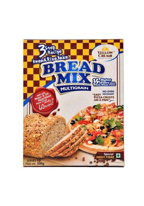 Yellow Crumb Multigrain Bread Pizza Mix 500G High Fiber