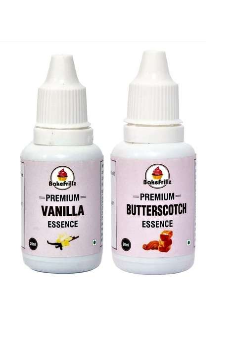 Bakefrillz Food Flavour Essence Vanilla And Butterscotch 20 Mlx 2