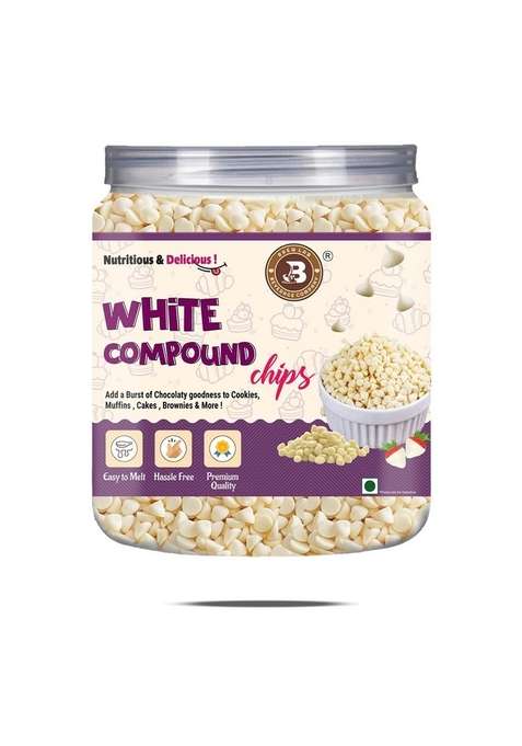 Brew Lab White Compound Chips | Nutritious Delicious Rich Smooth Texture 250 G