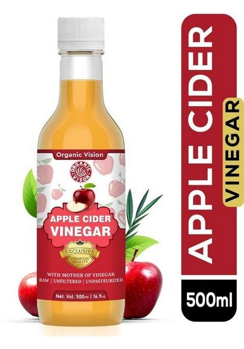 Organicvison Himalyan Apple Cider Vinegar For Fat Loss Vinegar&nbsp;&nbsp; 0 5 L