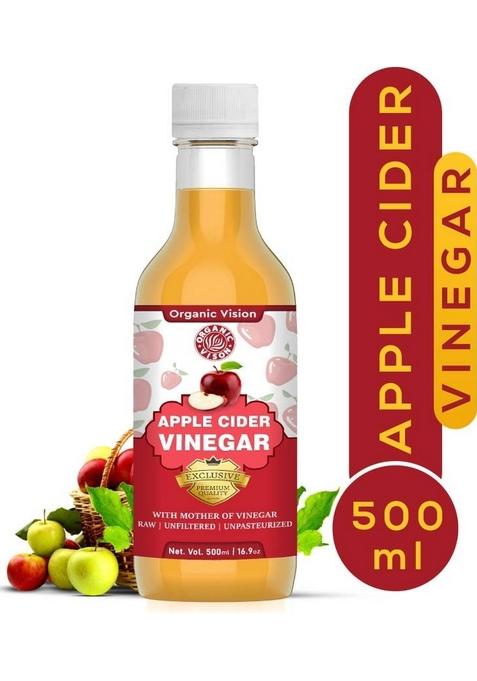 Organicvison Himalyan Apple Cider Vinegar With Mother For Weight Loss Vinegar&nbsp;&nbsp; 0 5 L