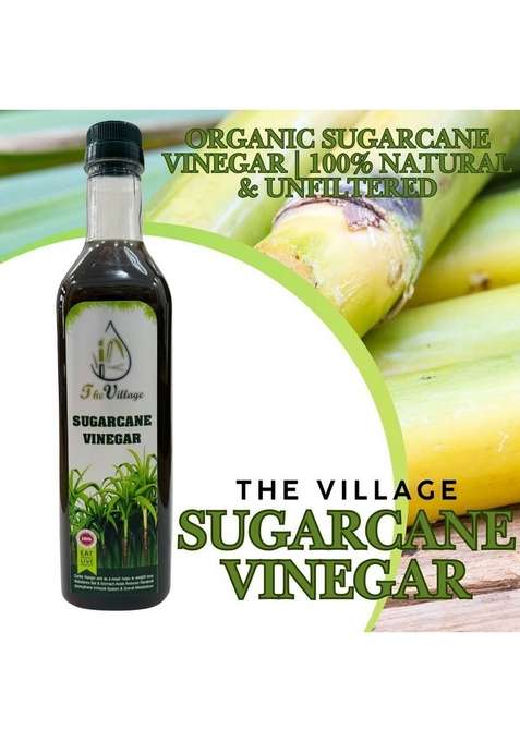 The Village Pure Sugarcane Vinegar – Perfect For Pickles Detox Drinks Vinegar&nbsp;&nbsp; 1 L