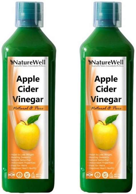 Naturewell Organic Apple Cider Vinegar With Strand Of Mother Not From Concentrate 500Ml X 2 Ultra Vinegar&nbsp;&nbsp; 500 Ml