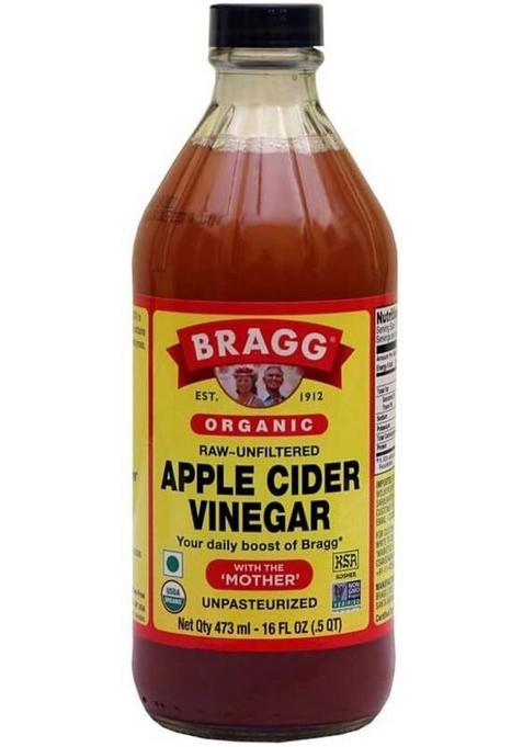 Decadent Foods Braggs Raw Unfiltered Apple Cider Vinegar | Made From Organic Apples Vinegar&nbsp;&nbsp; 473 Ml