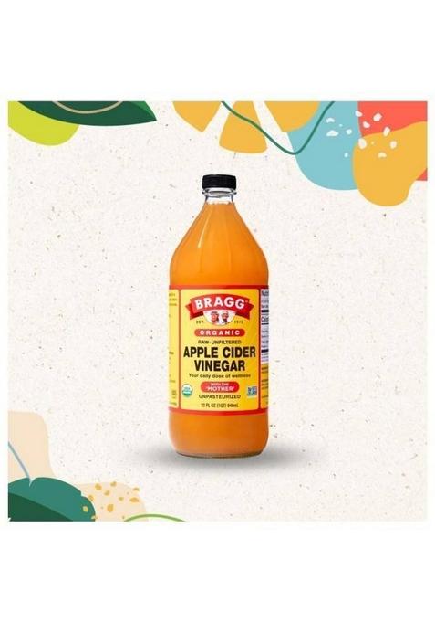 Bragg Organic Raw Unfiltered With The Mother Apple Cider Vinegar&nbsp;&nbsp; 473 Ml