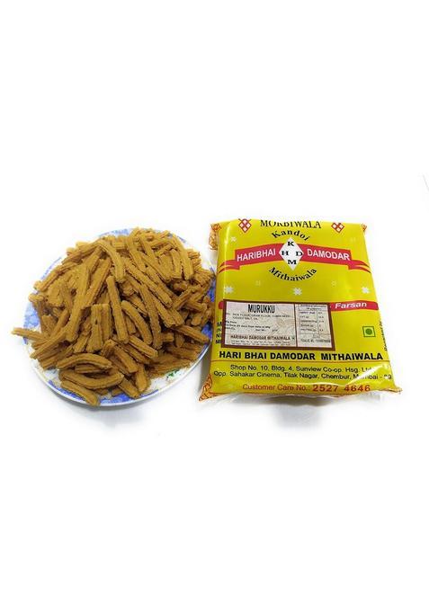 Haribhai Damodar Mithaiwala Murukku Chakli Stick Indian Namkeen - 500 Gms