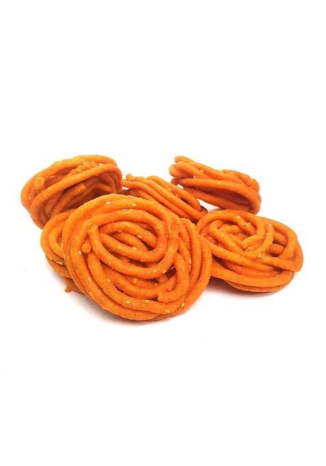 Vedank Chakli - Festival Time Delicious Snacks |Ready To Eat Homemade Ari Murukku/Rice Flour Spirals 250 Grams |