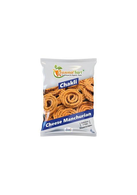 Seasonalkart Seasonal Kart Homemade Cheese Manchurian Chakli Snacks, 200 Gm Indian Chakli, Namkeen Snacks For Foodie Indians